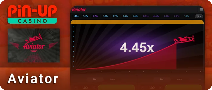 PIN Up Casino-da Aviator-ni onlayn o'ynang